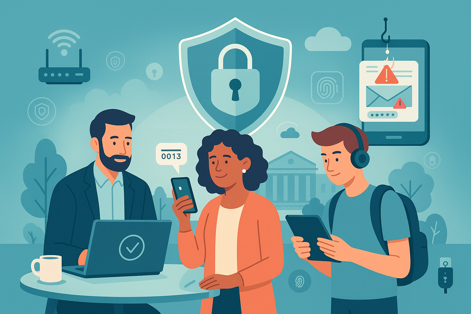 Asegure su seguridad digital