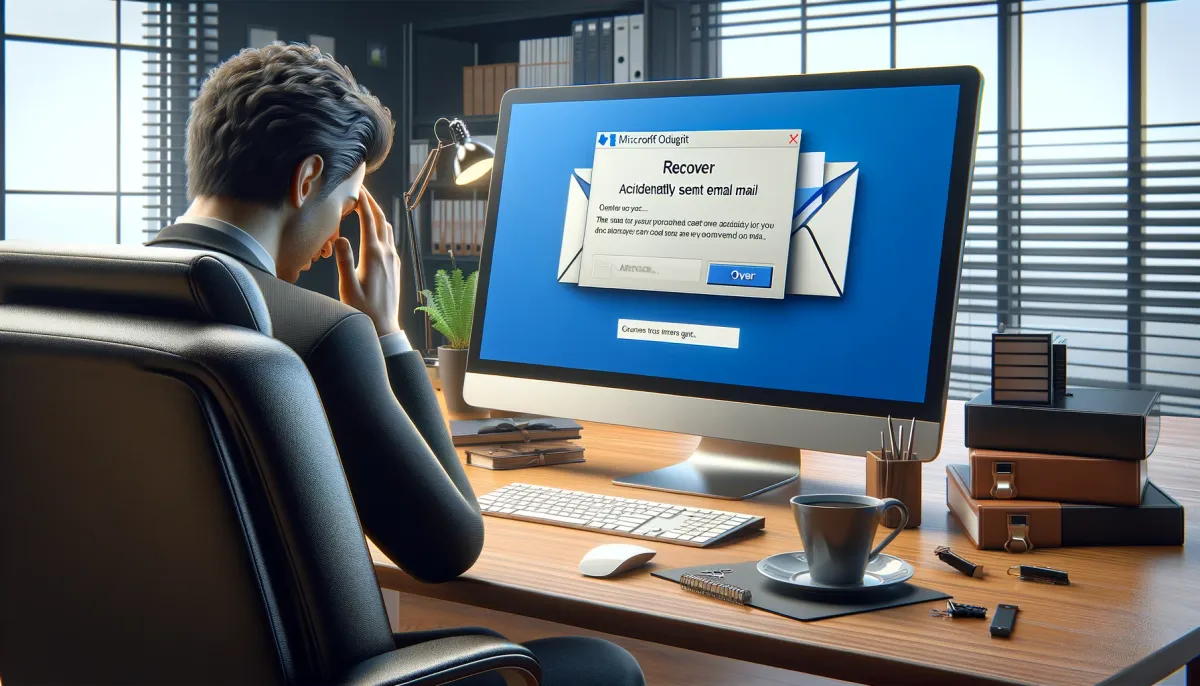 Cómo Recuperar un Email Enviado por Error con Outlook