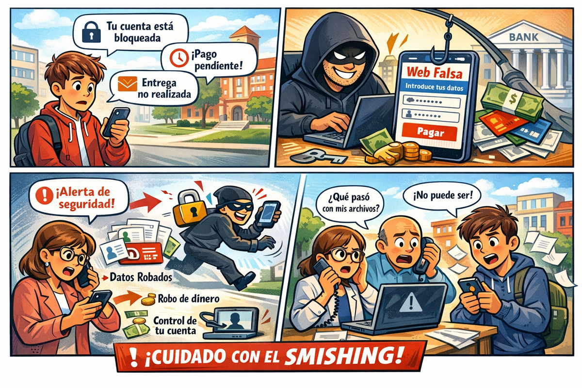 Entender, detectar y evitar ataques de Smishing