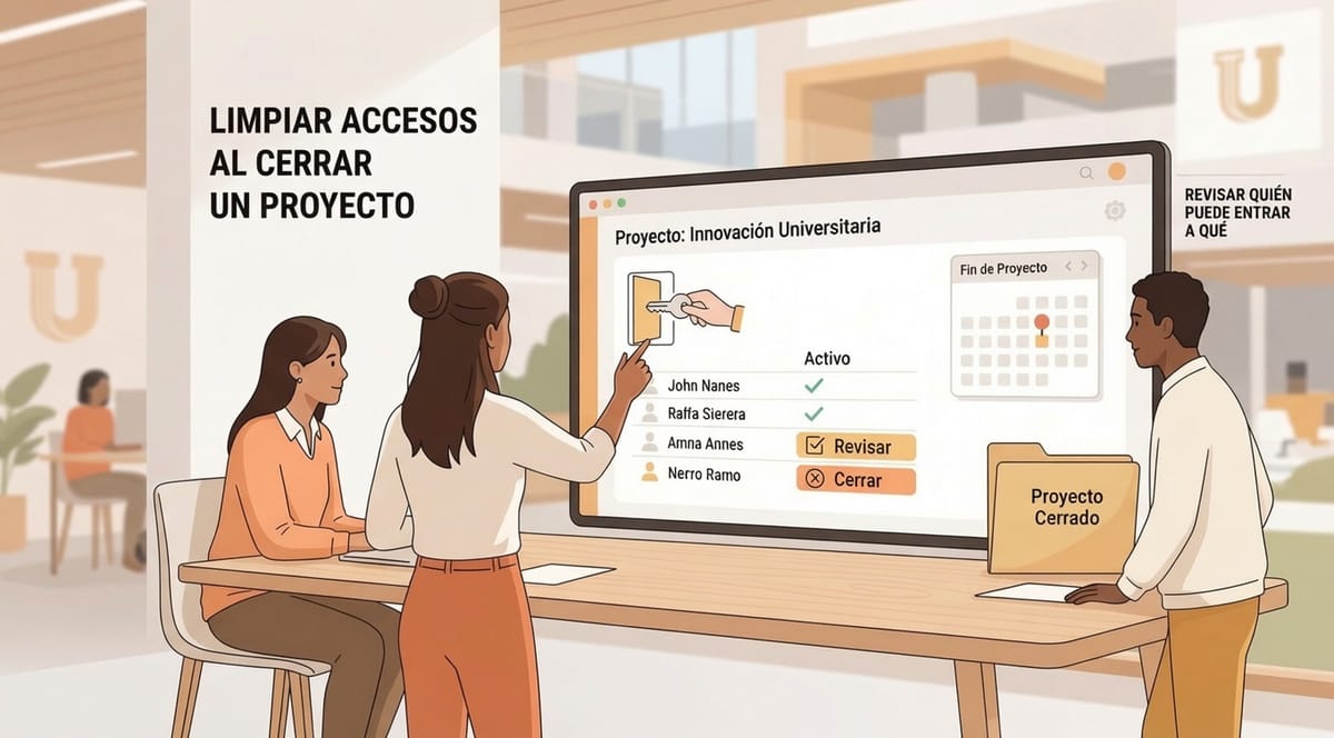 Accesos olvidados tras un proyecto