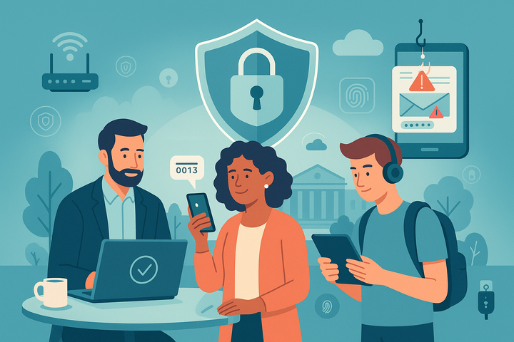 Asegure su seguridad digital