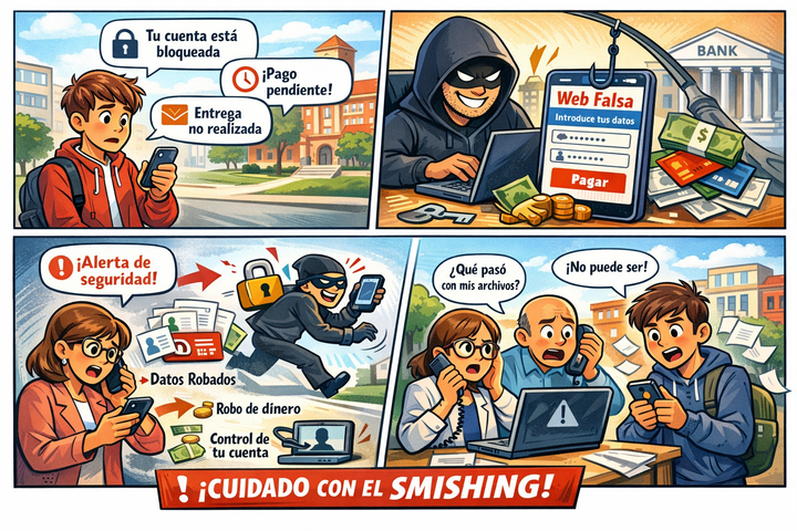 Entender, detectar y evitar ataques de Smishing